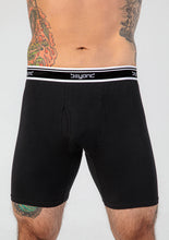 Load image into Gallery viewer, Bamboo Boxer Shorts : Black
