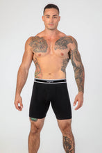 Load image into Gallery viewer, Bamboo Boxer Shorts : Black
